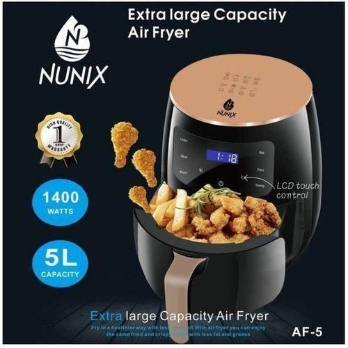Nunix Extra Large Capacity Healthier Oil Free Airfryer,Fries Maker