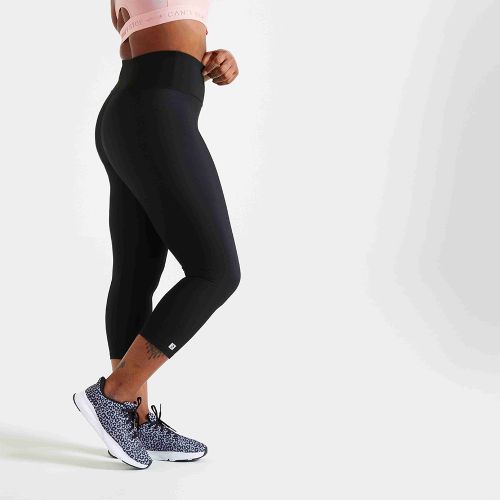 Domyos Women’s Fitness 7/8 Leggings - FLE 100 Black