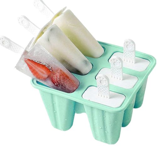 Homemade Popsicle Mould With Silicone Funnel And Cleaning Brush