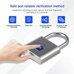 Fingerprint padlock