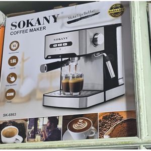 Sokany Expresso coffee machine