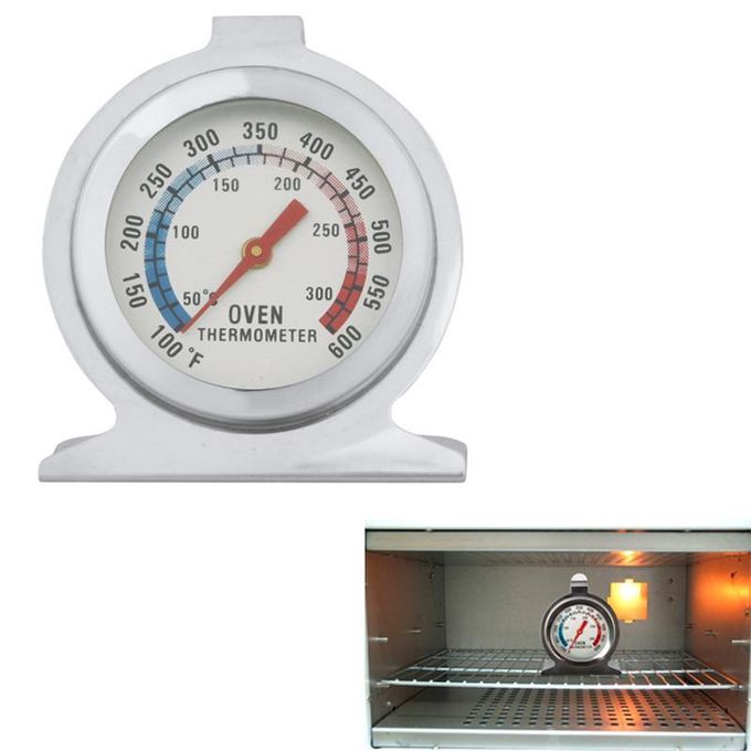 Stainless Steel Stand Up Oven Thermometer Gauge Gage