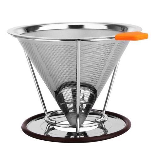 Stainless Steel Reusable Coffee Filter with Stand