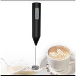MINI Milk Frother USB Rechargeable 3 Speeds Foam Maker Coffee Whisk Mixer Electric Handle Blender Egg Beater