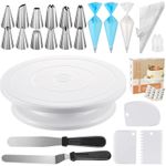 TIMBUTUS 71PCs Cake Decorating Kit – All-in-One Baking Supplies Set