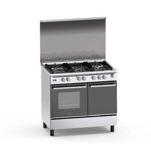 Haier Cooker 5 Gas Burner With Electric Oven And Gas Storage Space 60X90  HCR6050DES
