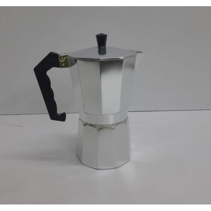 Premium Stainless Steel 600ml Coffee Maker Pot – Durable, Elegant, Easy Pour Design for Home &amp; Office Use – Silver Color – Perfect Brew Every Time