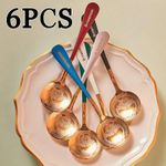 6PCS Stainless Steel Coffee Spoons Set