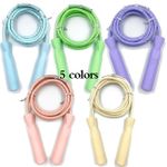 YWZX Professional Training Weighted Jump Rope for Fitness &amp; Exercise（ colors will be shipped randomly）