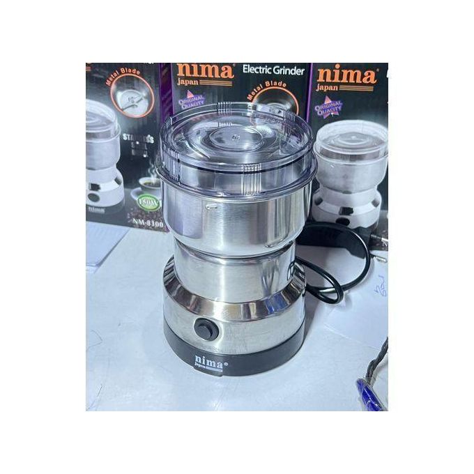 Nima  Electric Coffee Grinder,150W Mini Spice Grinder Electric 300ml With Stainless Steel Blades Dry Grinder For Beans, Spice