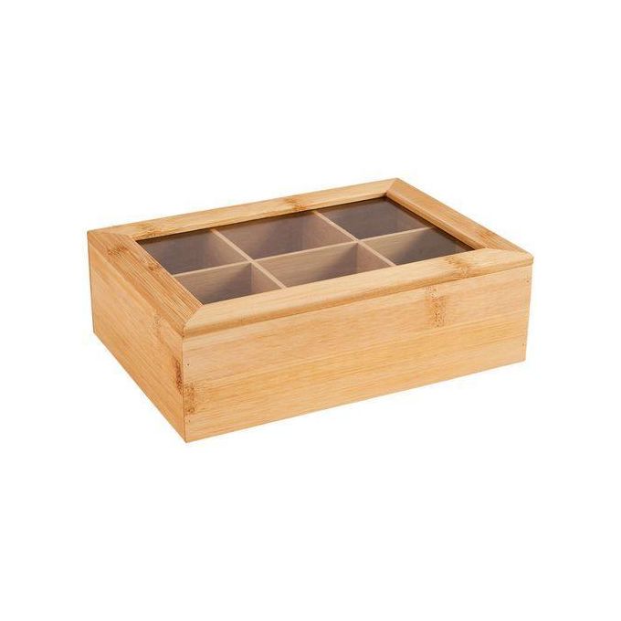Classic Tea Bag Storage Teabag Organizer With Cover