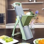 Mini Kitchen Multi-Functional Vegetable Chopper - Lazy Home Food Slicer Dicer for Shredding Potato &amp; Cucumber