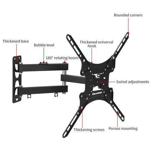Home Design ROTATING 14 inch, 24 inch, 32 inch, 43 inch, 40 inch, 50 inch and 55 inch TILT ROTATING WALL MOUNT BRACKET