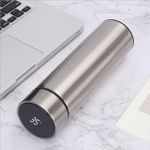 500ML Stainless Steel Thermos Cup High-End Touch Display Temperature Thermos Water Bottle Car Cup