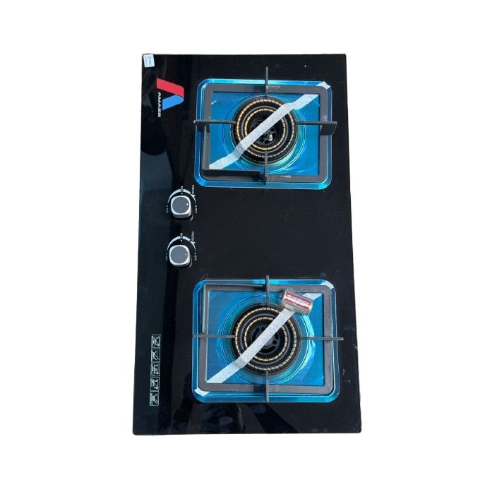 Amaze Cooker Premium Two Burner Glass Cooker, Table Top AM 8802B