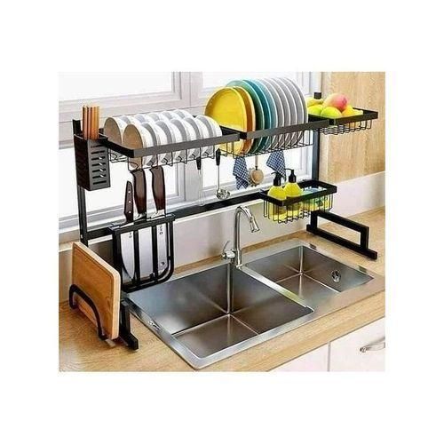 Over The Sink Extendable Dish Drainer