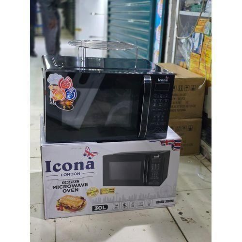 ICONA 30 litres  digital microwave with grill