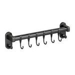Knife rack with rod, chopstick storage rack, wall-mounted cutlery rack