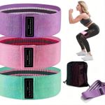 Buttocks training, yoga ring resistance band (3 sets, 3 resistances)