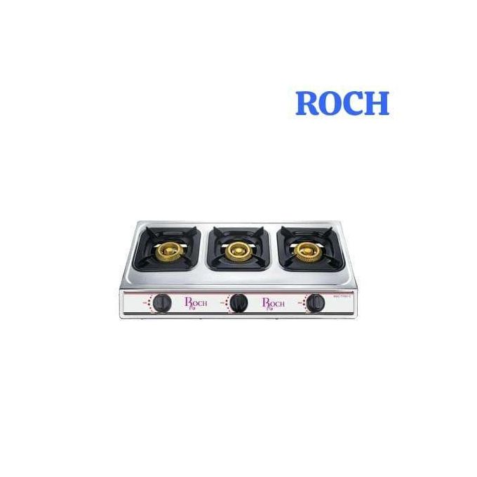 Roch 3 burner stainless table top cooker