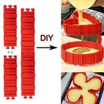 Set Of 4PCS Multi-style Puzzle Baking Cake Mold