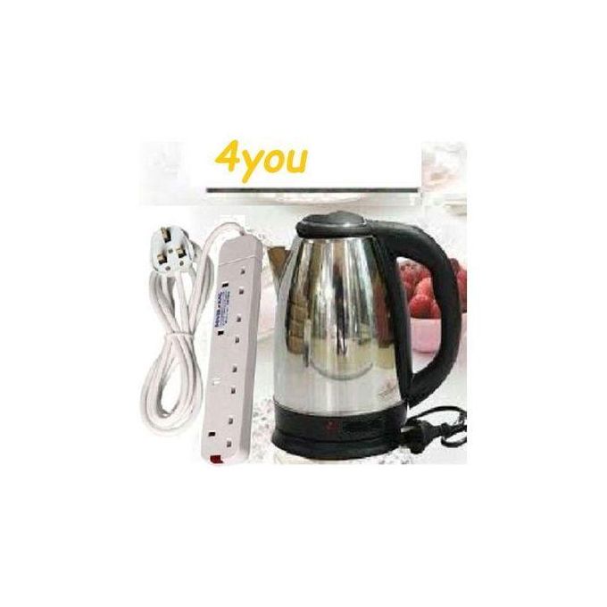4you Automatic 2l Water Heater Electric Kettle Plus Free Iron Box