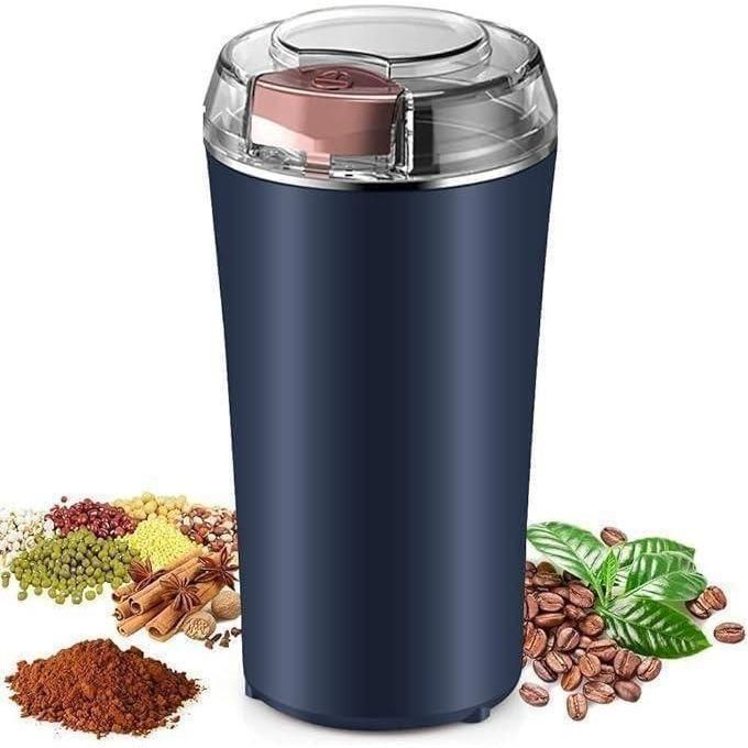 TIMBUTUS Electric Spice &amp; Coffee Grinder with 8-Blade, One-Touch Operation