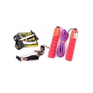Tummy Trimmer Double Spring Execiser Free Skipping Rope