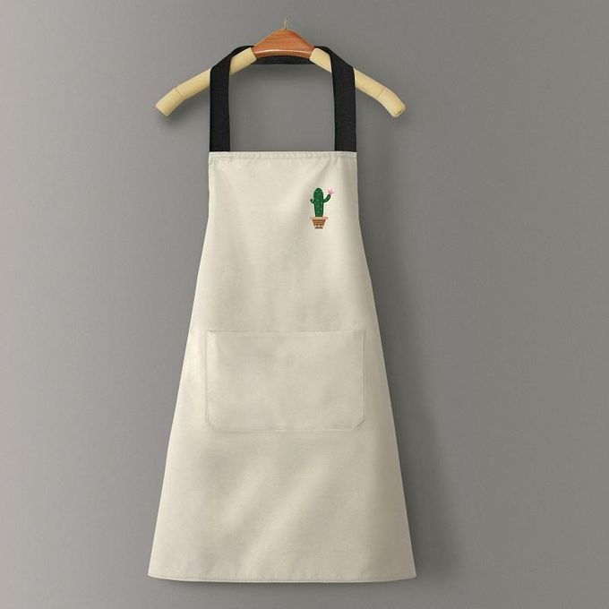 OVO TOUMI Premium PVC Waterproof Apron - Adjustable Unisex Kitchen Apron with Utility Pocket