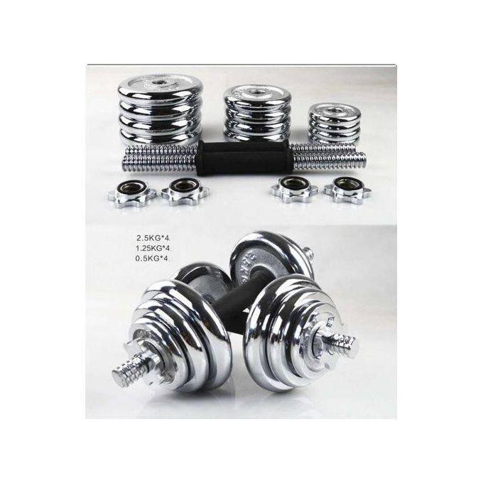 Adjustable Cast Iron Dumbbell - 10kg