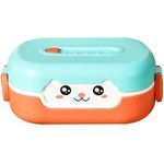 Flushrenic Lunch Box for Kids School, Food &amp; Snack Container for Kids &amp; Adults, Dishwasher &amp; Microwave Safe,BPA &amp; PVC Free,Leakproof