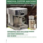 Innovia Coffee, Cappuccino Espresso Coffee Machine With Grinder