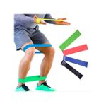 5pcs Resistance Bands Fitness Workout Rubber