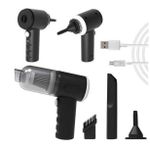 3-in-1 Wireless Car &amp; Home Vacuum Cleaner - Portable Handheld Blower &amp; Pump