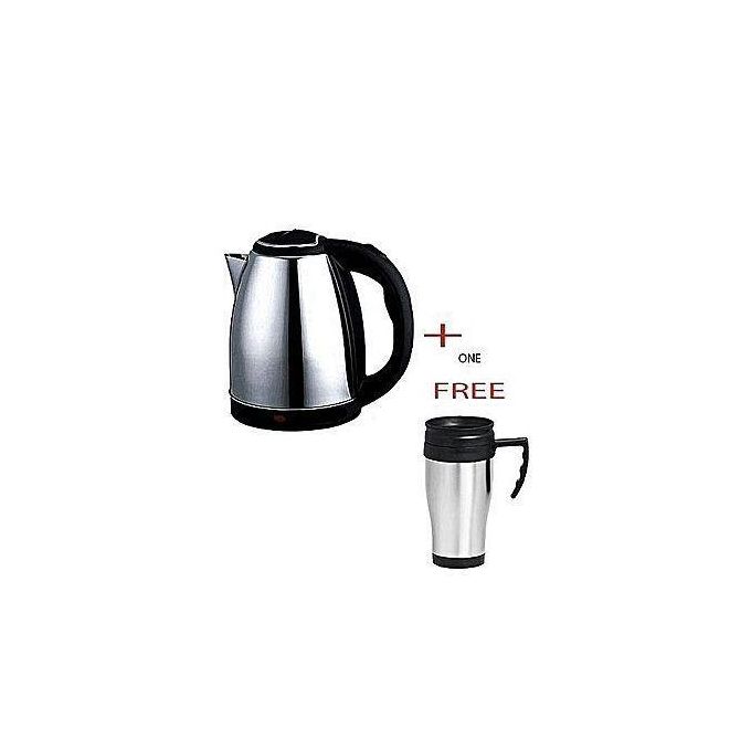 IPCONE Electric Cordless Kettle 2 Litres + A FREE Travel Mug