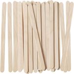 100pcs Natural Wooden Food Grade Craft Sticks