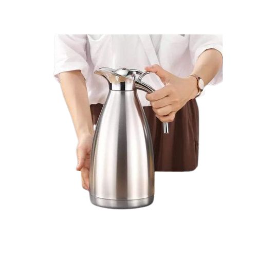 2Ltr Stainless Steel Unbreakable Vacuum Tea/Coffee Flask-Pot