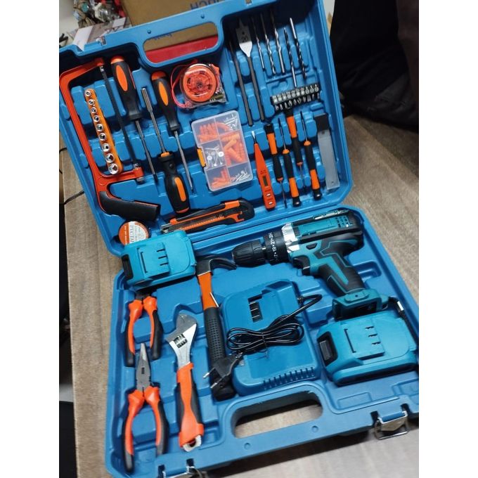 Makita Cordless Drill 47PC Tool Set 36v WITH 2 Batteries