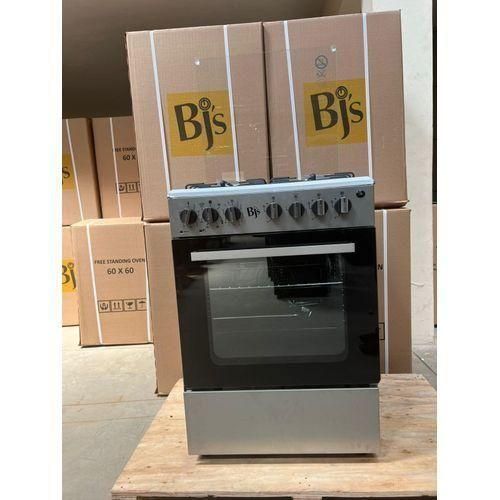 BJS  silver 60X60 3-GAS+1 Hot Plate With Turbo-FAN