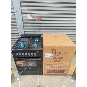 Roch Black 60×60 Standing 3+1 Cooker