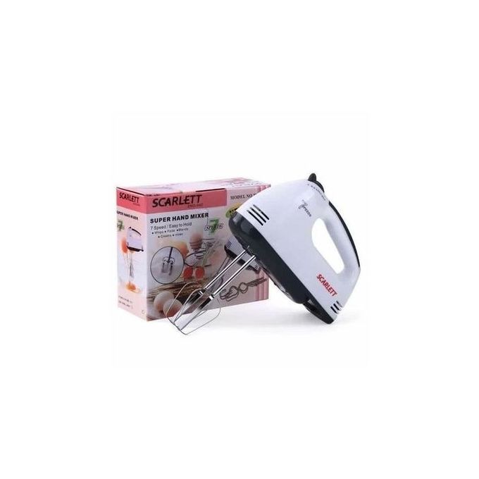 Scarlet 7-Speed Portable Hand Mixer
