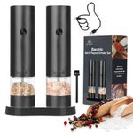 Inkbird Electric Salt &amp; Pepper Grinder Set Adjustable Coarseness Spice Mill