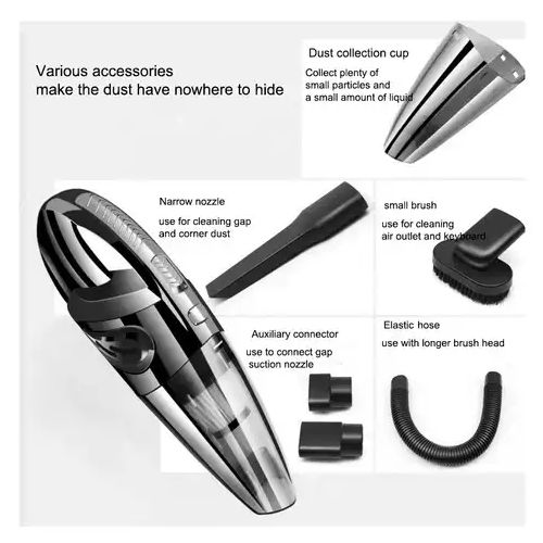 PORTABLE WIRELESS VEHICLE / HOME VACUUM CLEANER