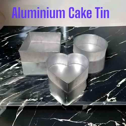Aluminium Baking Tins - ROUND (Jua Kali) 6 x 3" - 12 x 3"