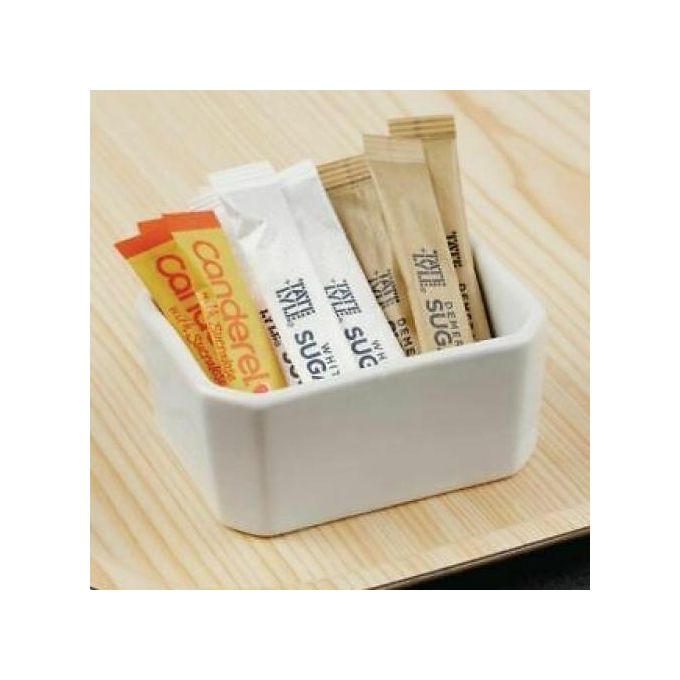 Porcelain Hotelware Sugar Sachet Holder/Tea Bag Holder