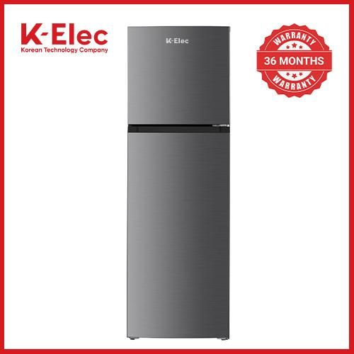 K-Elec Compact 247-Litre Top Mount No Frost Double Door Refrigerator With Ice Cube Tray Model - KR40-TM-NFC-KBI(36Months Warranty)