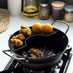 24cm Stainless Steel Multi-functional Deep Fryer