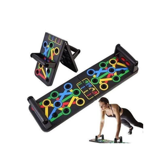 Multifunction Foldable Push-Up Board – Full Body Workout Training