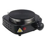 500W Mini Electric Heater/Multifunctional Kitchen Utensil - Black