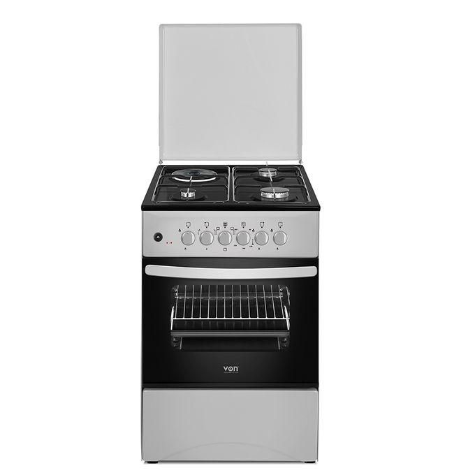 VON  3 Gas + 1 electric hotplate, Electric oven